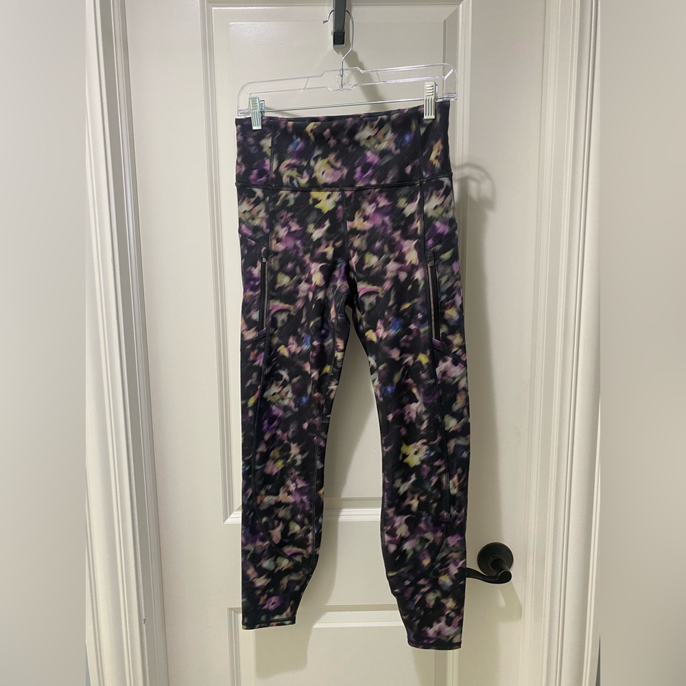 Athleta abstract printed Multicolor Rainier Legging Tights